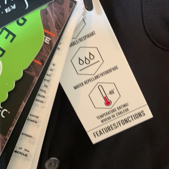 NWT Luxury $475 Women’s Winter Norden Parka Jacket Coat Black L Large - Picture 14 of 15